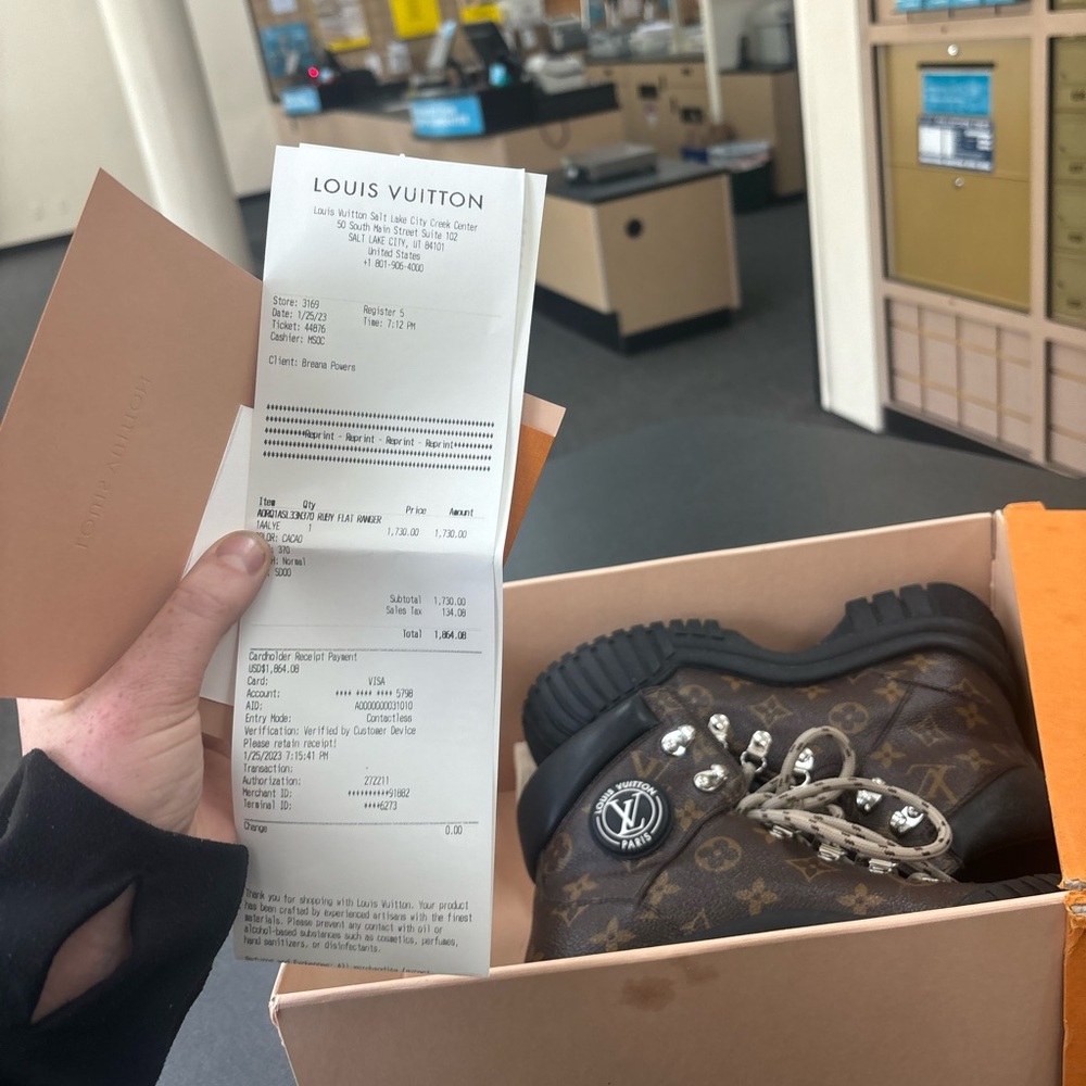Louis vutton hiking shoes